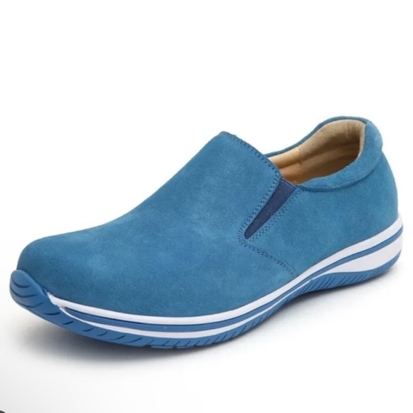 Alegria Men's Aaron Suede Slip On Shoes Size 43 / 9.5 - Picture 1 of 8
